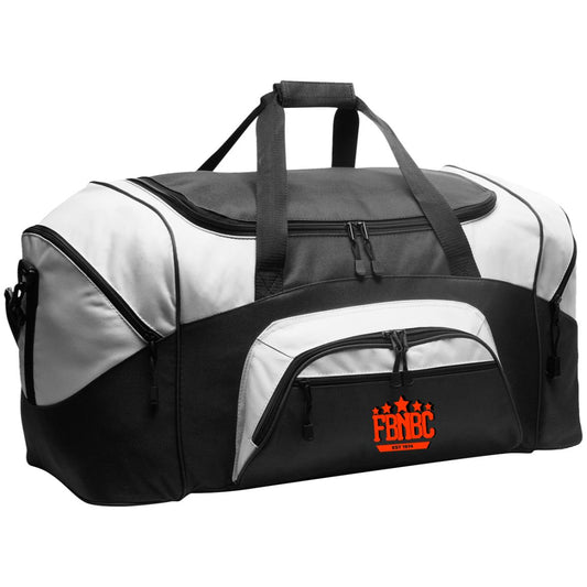 neon-orange fbnbc BG99 Colorblock Sport Duffel