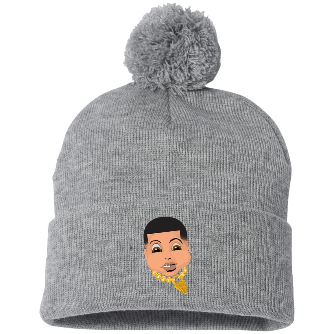 latinfbfade SP15 Pom Pom Knit Cap