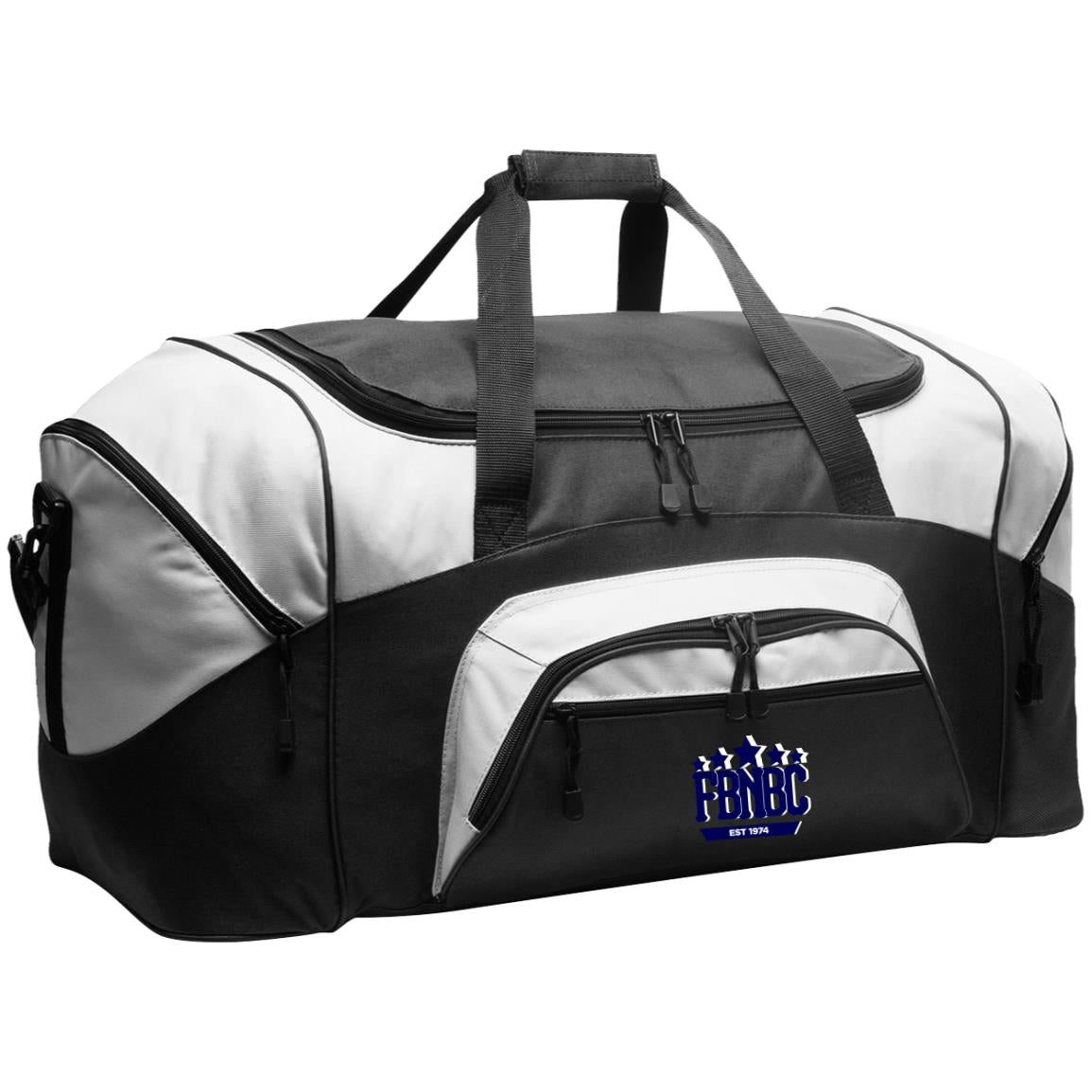 bluenavyfbnbc BG99 Colorblock Sport Duffel