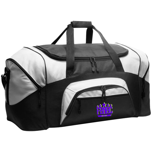 purplegreenfbnbc BG99 Colorblock Sport Duffel