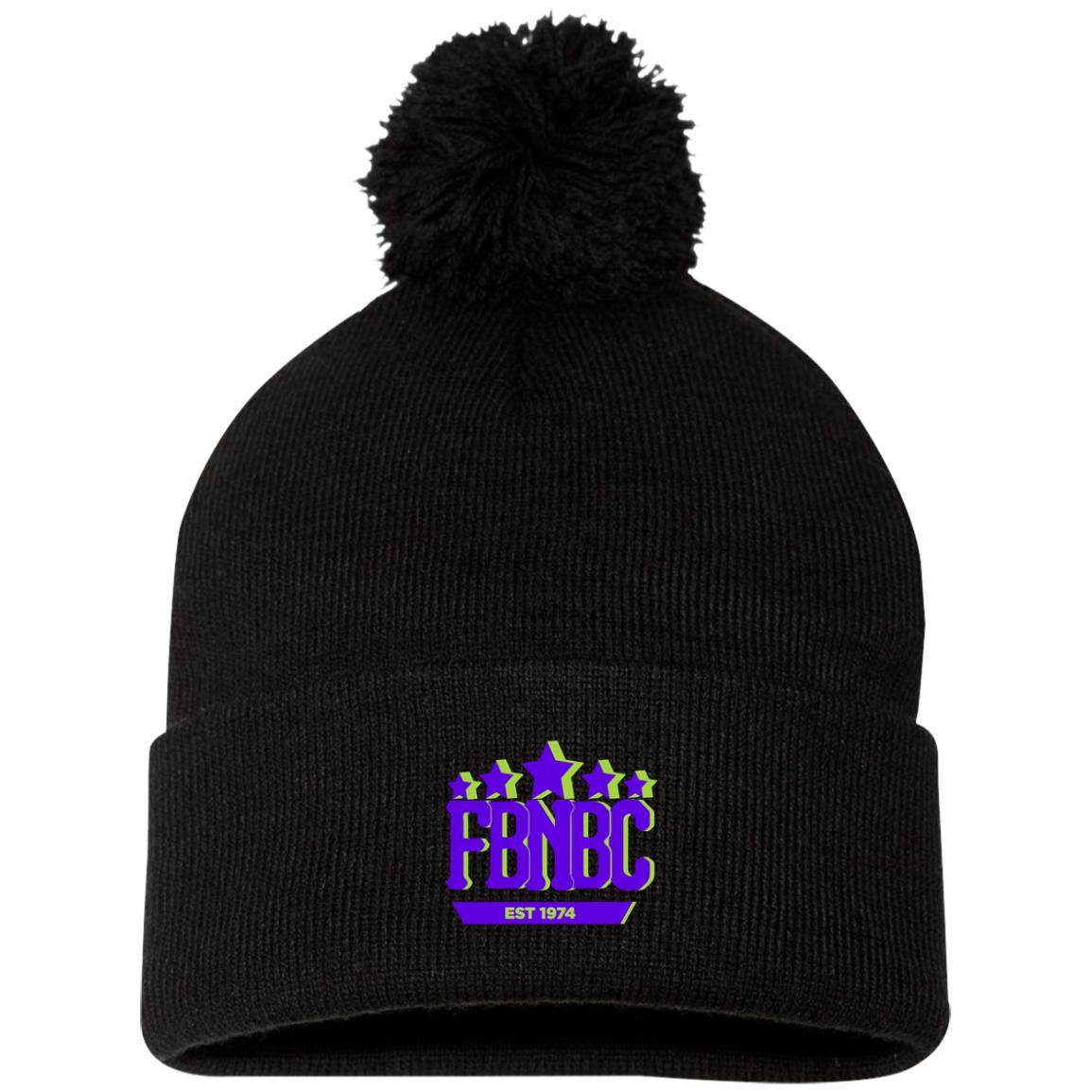 purplegreenfbnbc SP15 Pom Pom Knit Cap