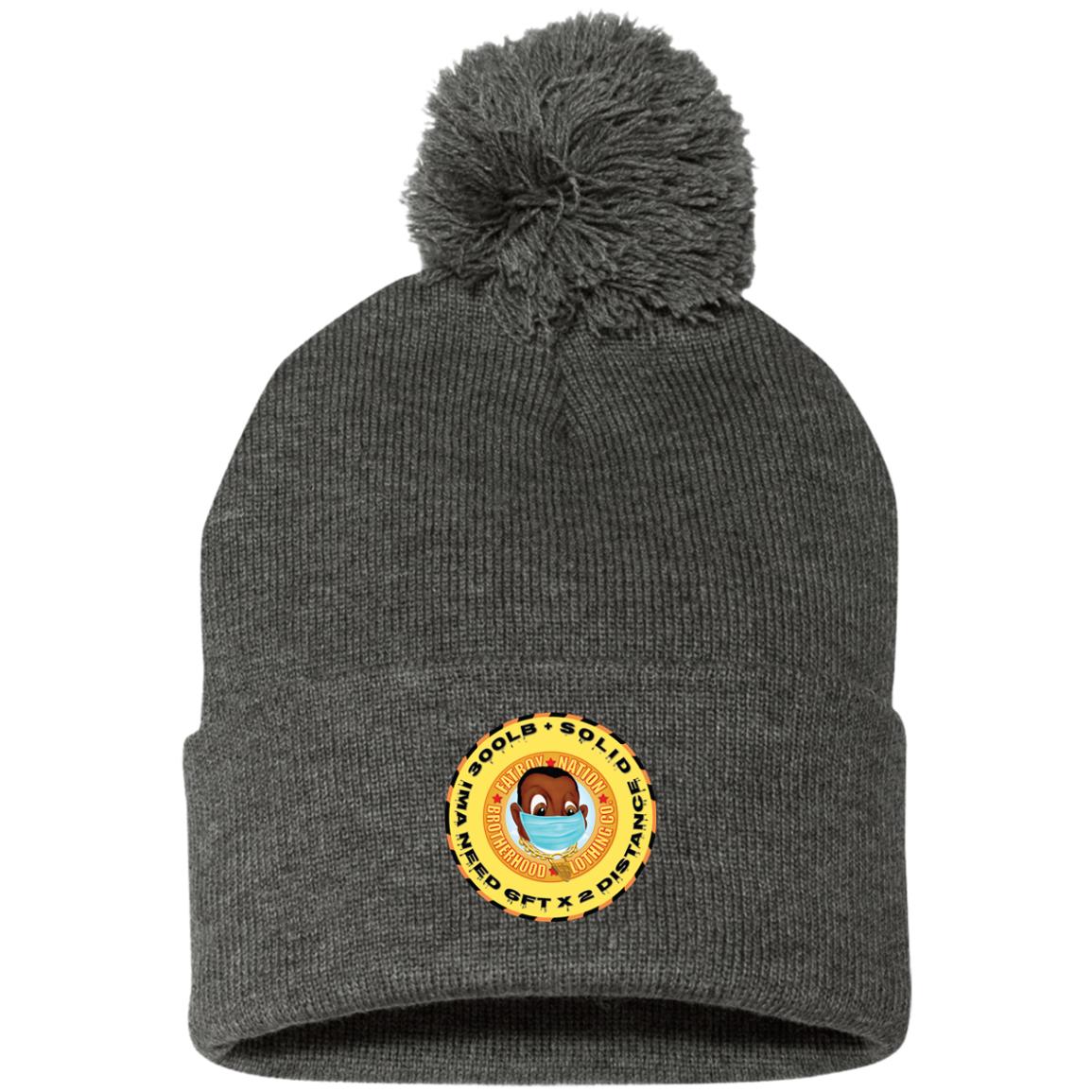 Pandemic Gold Head 300lb (Pom Knit Cap)