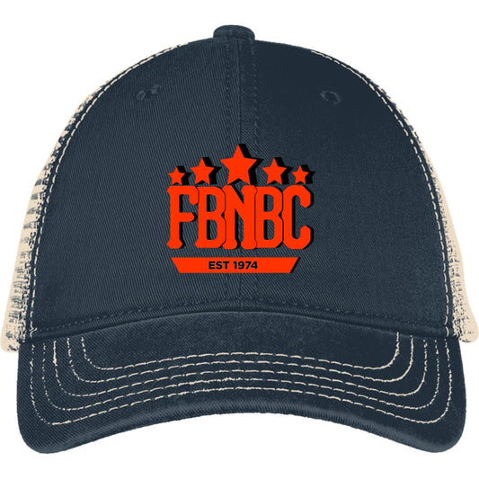 neon-orange fbnbc DT630 Mesh Back Cap