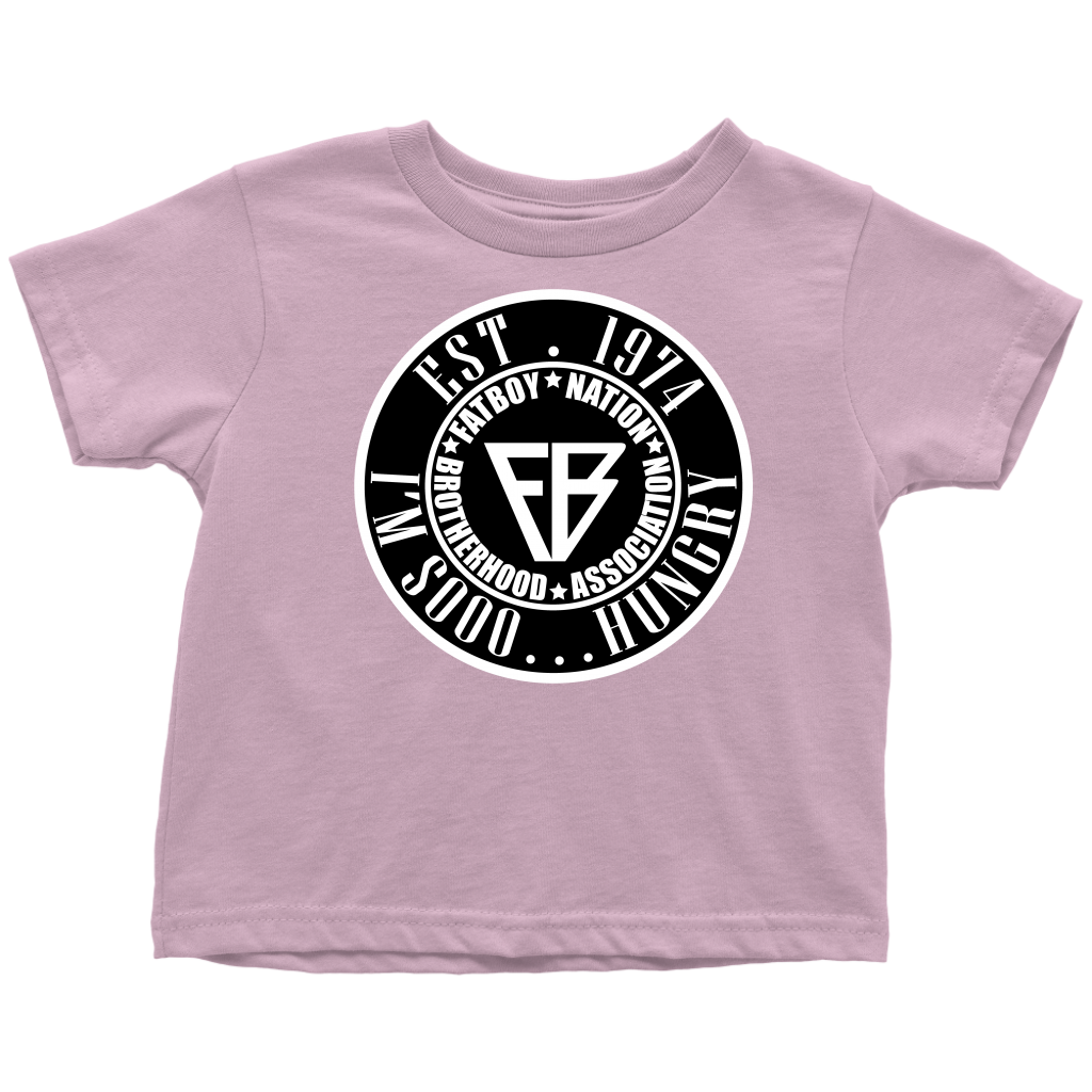 Toddler FBN Black & White I'm sooo.... Hungry (T-Shirt)