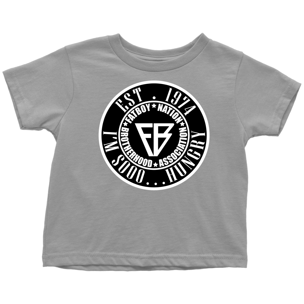 Toddler FBN Black & White I'm sooo.... Hungry (T-Shirt)